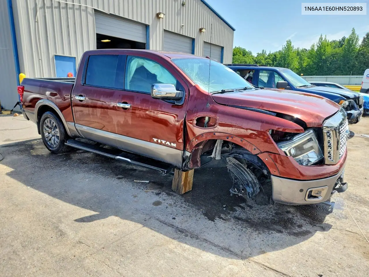 2017 Nissan Titan Platinum Reserve VIN: 1N6AA1E60HN520893 Lot: 61976746