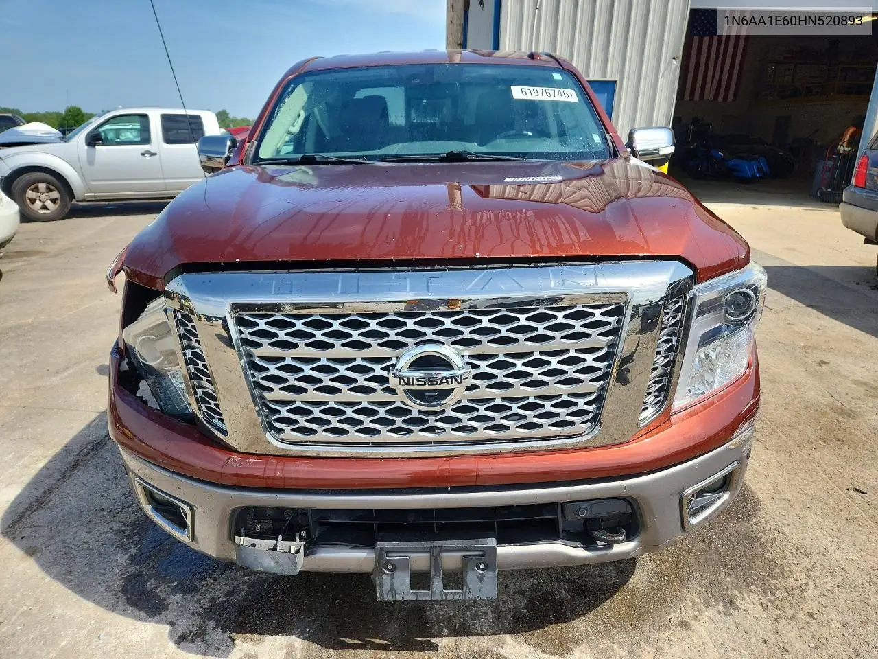 2017 Nissan Titan Platinum Reserve VIN: 1N6AA1E60HN520893 Lot: 61976746