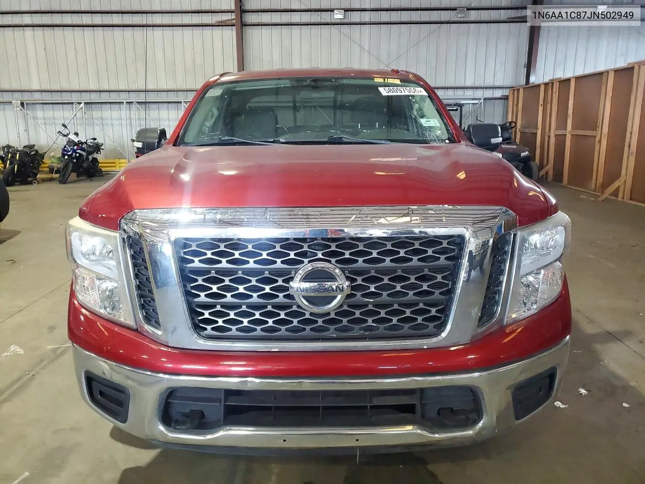 2018 Nissan Titan S VIN: 1N6AA1C87JN502949 Lot: 58097556