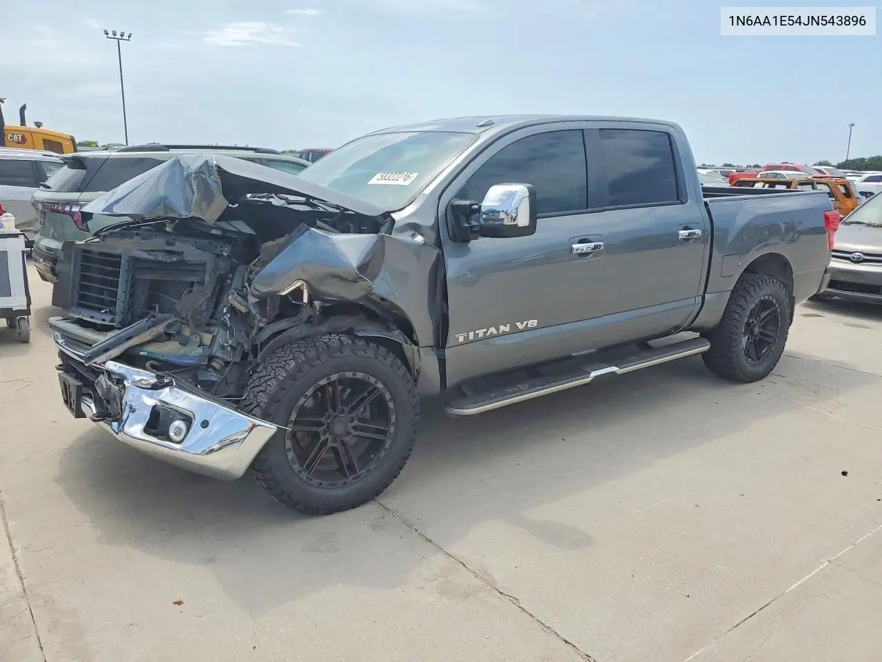 2018 Nissan Titan Sl VIN: 1N6AA1E54JN543896 Lot: 58322246