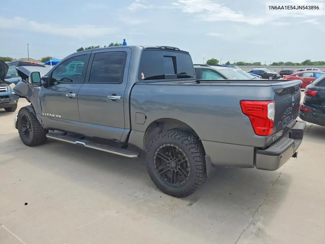 2018 Nissan Titan Sl VIN: 1N6AA1E54JN543896 Lot: 58322246