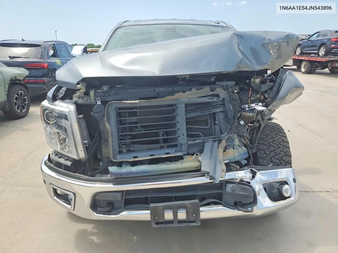 2018 Nissan Titan Sl VIN: 1N6AA1E54JN543896 Lot: 58322246