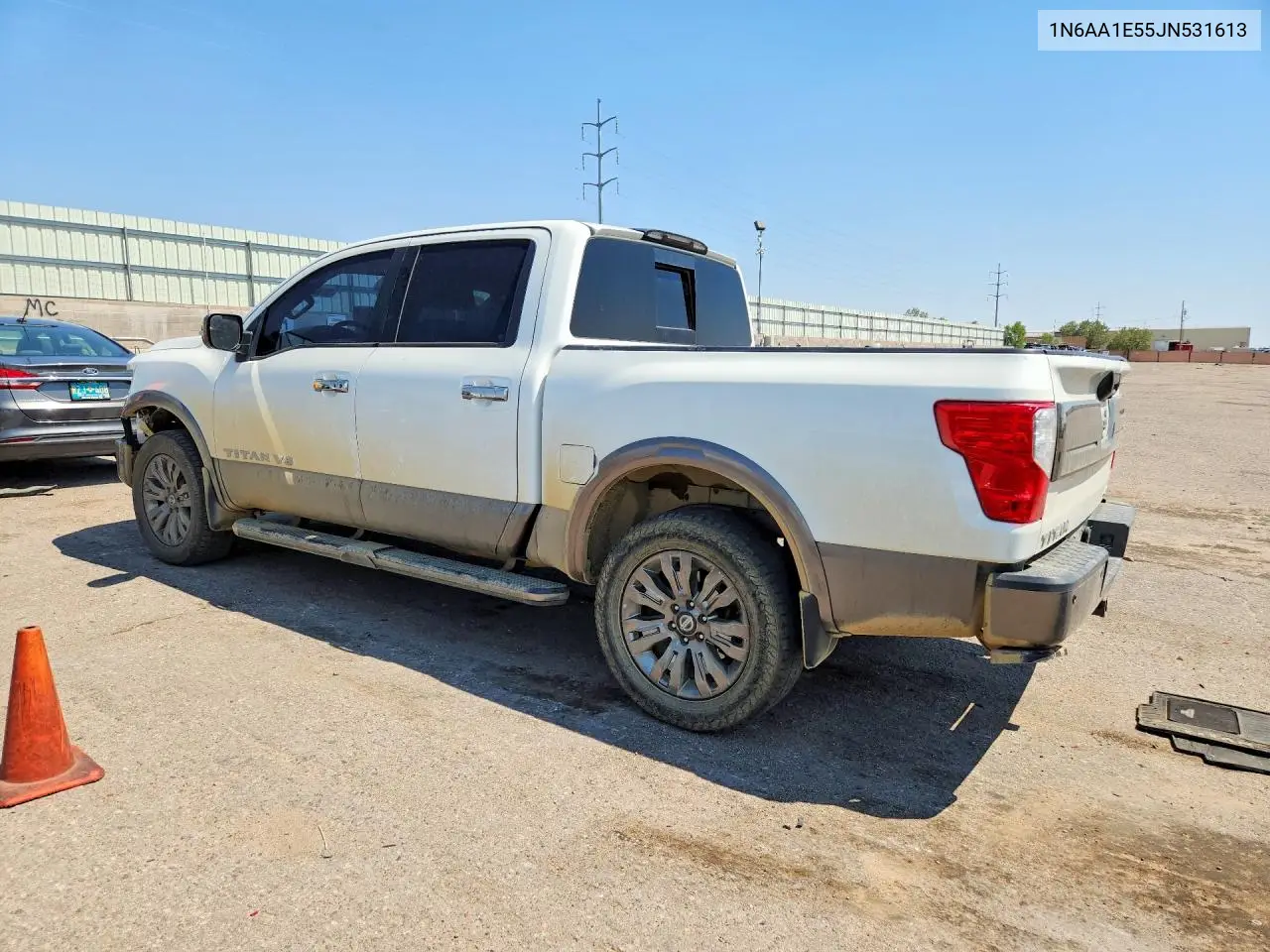 2018 Nissan Titan Platinum Reserve VIN: 1N6AA1E55JN531613 Lot: 58902566