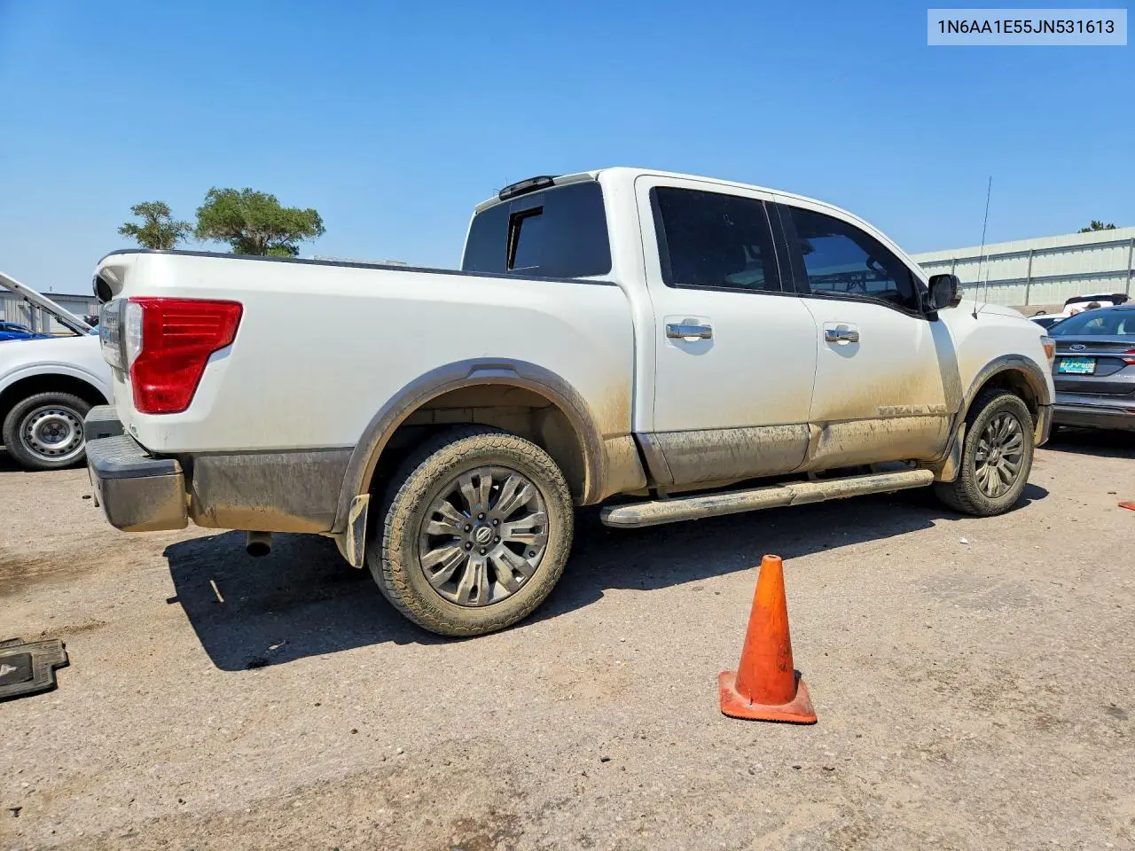 2018 Nissan Titan Platinum Reserve VIN: 1N6AA1E55JN531613 Lot: 58902566