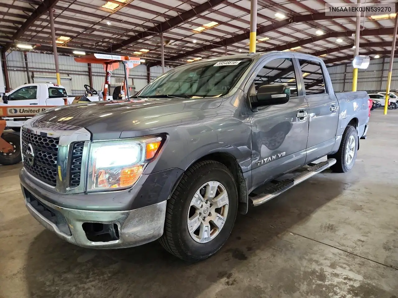 2018 Nissan Titan S VIN: 1N6AA1EK0JN539270 Lot: 59548616