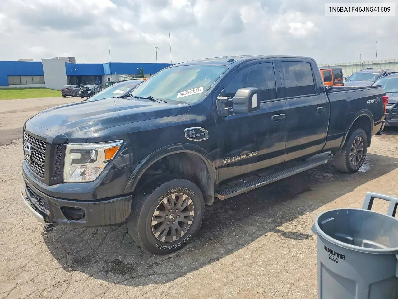 2018 Nissan Titan Xd Pro-4X VIN: 1N6BA1F46JN541609 Lot: 60504396