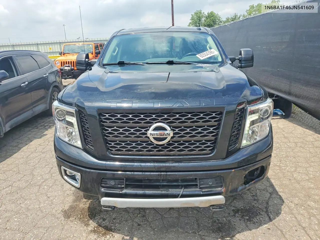 2018 Nissan Titan Xd Pro-4X VIN: 1N6BA1F46JN541609 Lot: 60504396