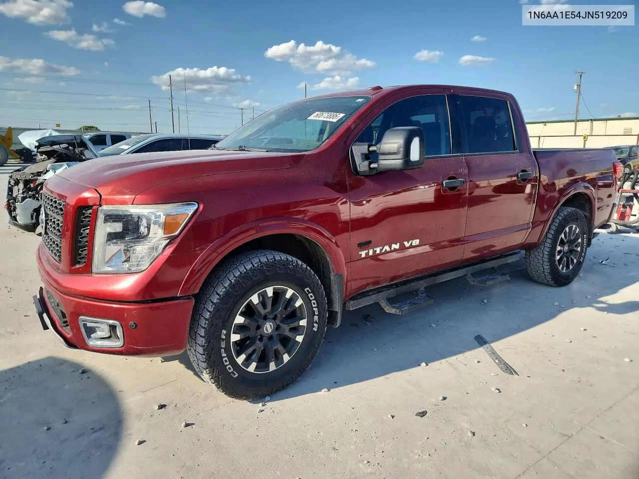 2018 Nissan Titan Pro-4X VIN: 1N6AA1E54JN519209 Lot: 60673886