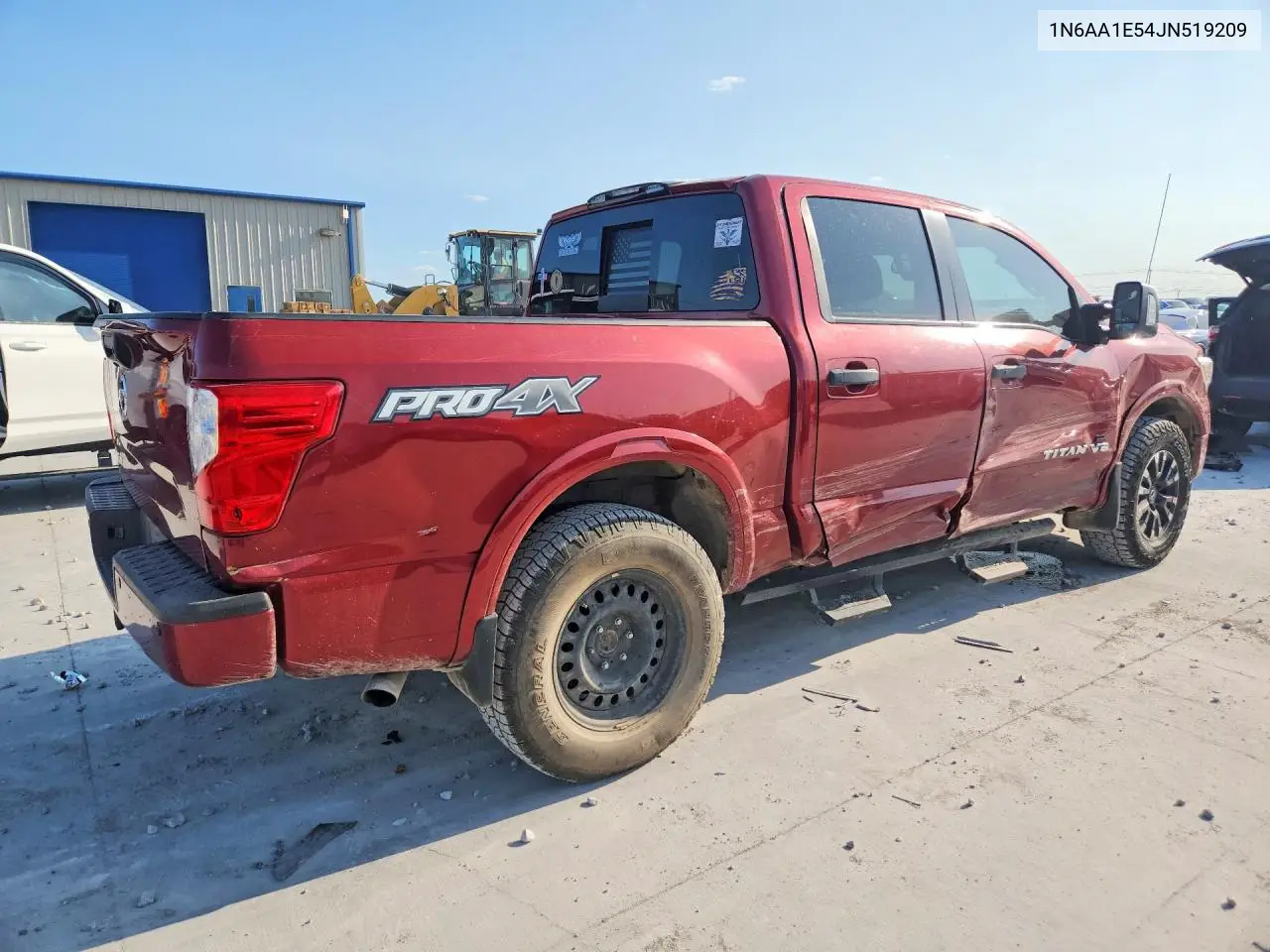 2018 Nissan Titan Pro-4X VIN: 1N6AA1E54JN519209 Lot: 60673886