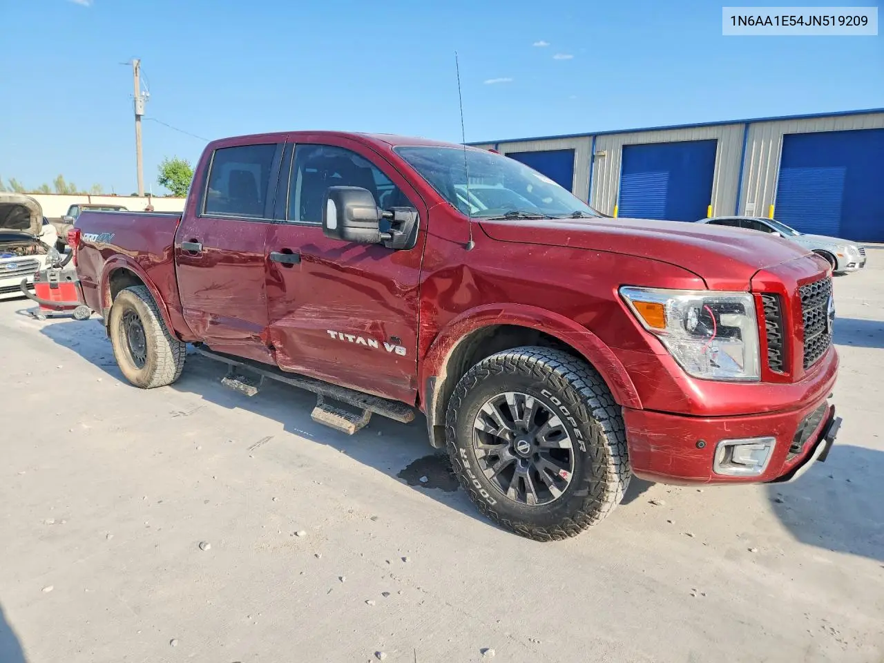 2018 Nissan Titan Pro-4X VIN: 1N6AA1E54JN519209 Lot: 60673886