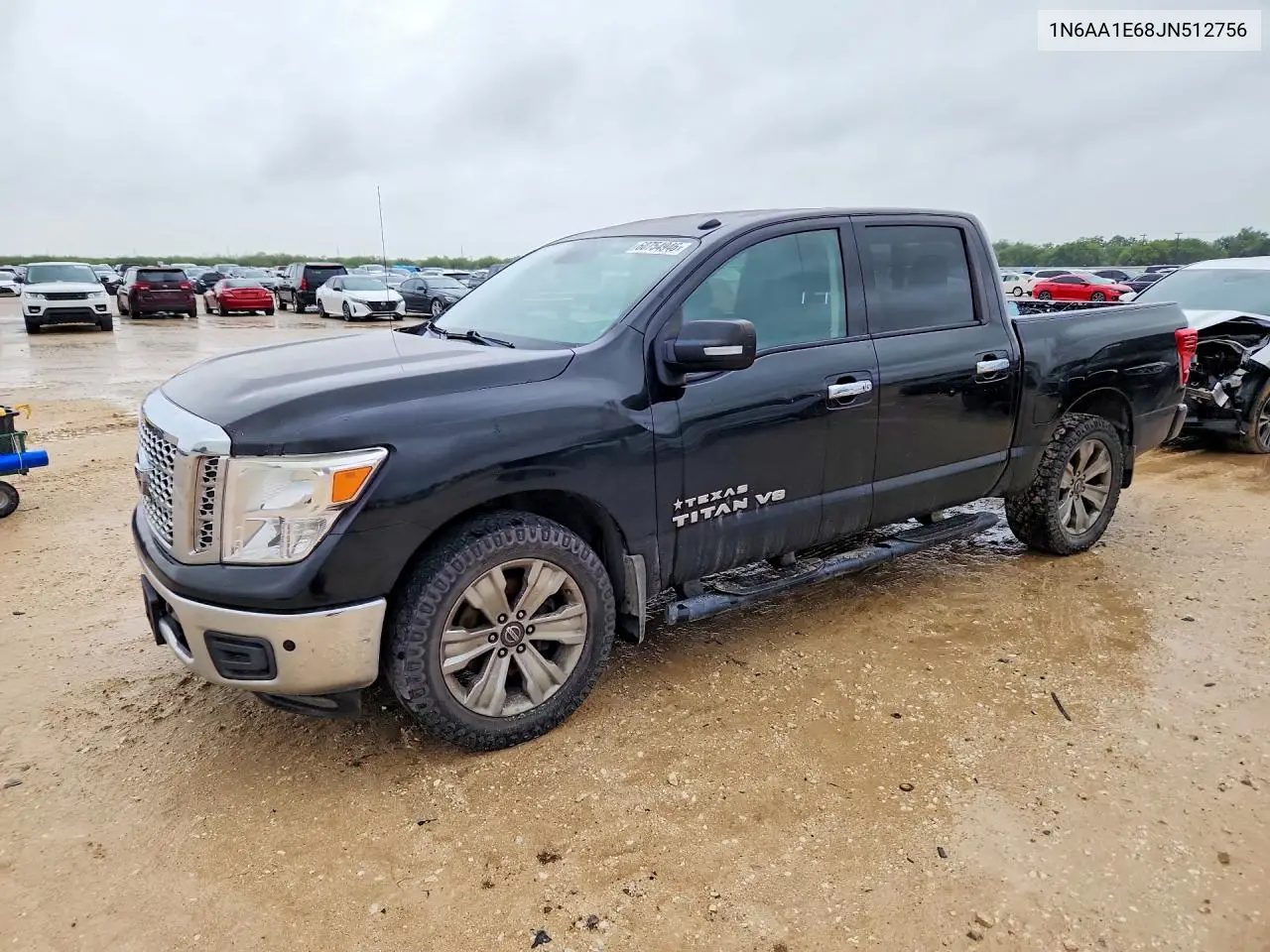 2018 Nissan Titan Sv VIN: 1N6AA1E68JN512756 Lot: 60754946
