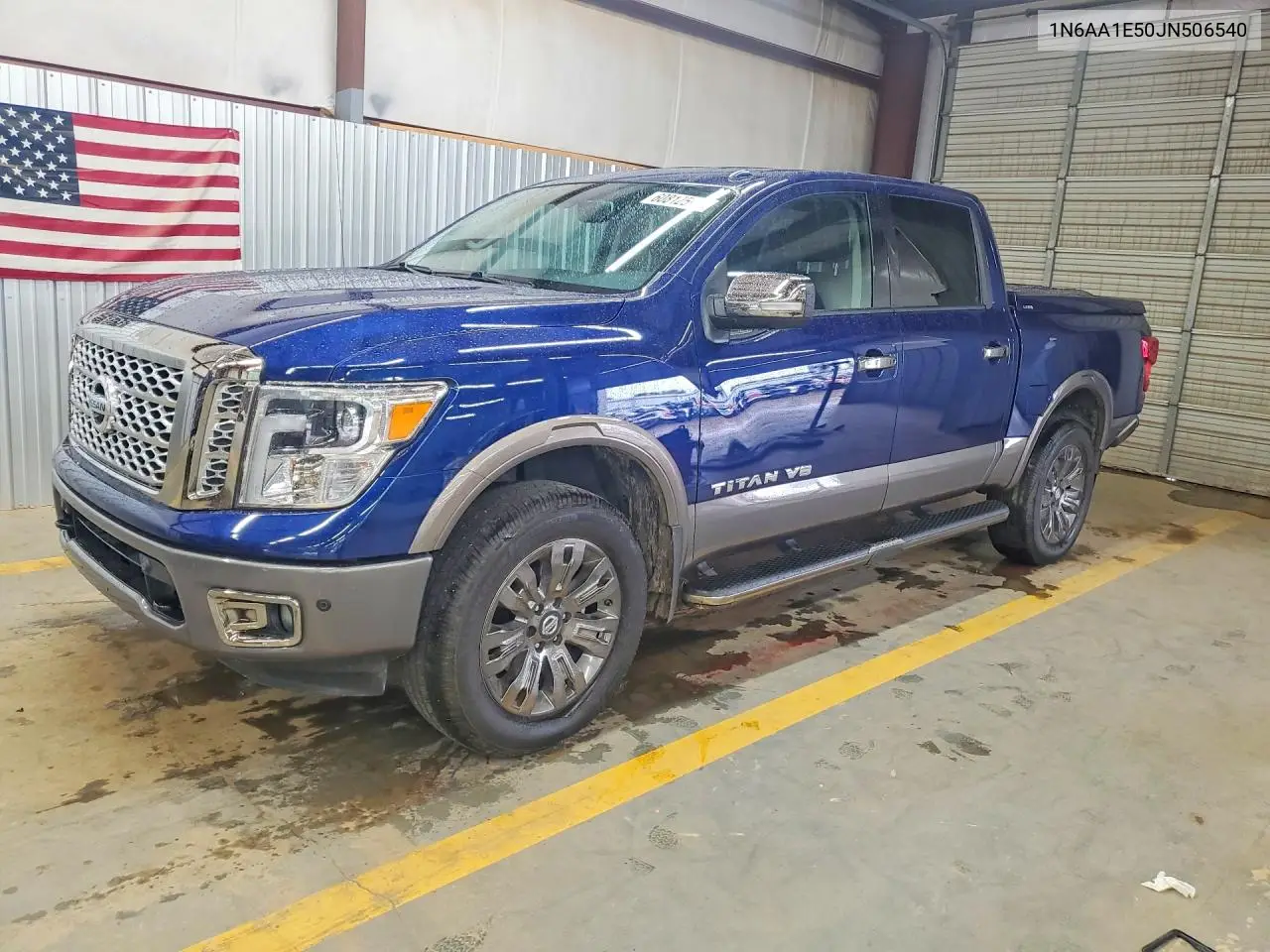 2018 Nissan Titan Platinum Reserve VIN: 1N6AA1E50JN506540 Lot: 60812596