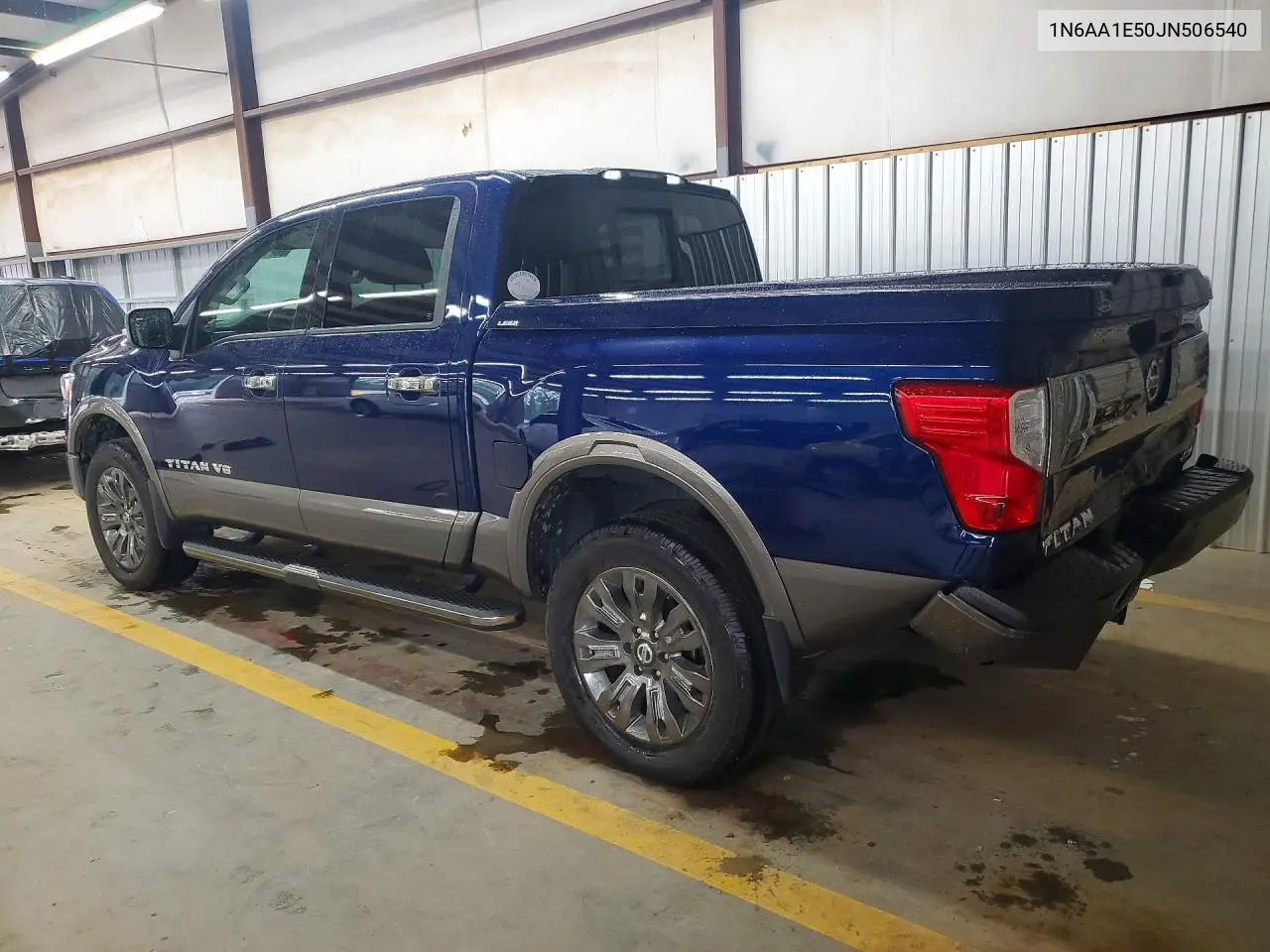 2018 Nissan Titan Platinum Reserve VIN: 1N6AA1E50JN506540 Lot: 60812596