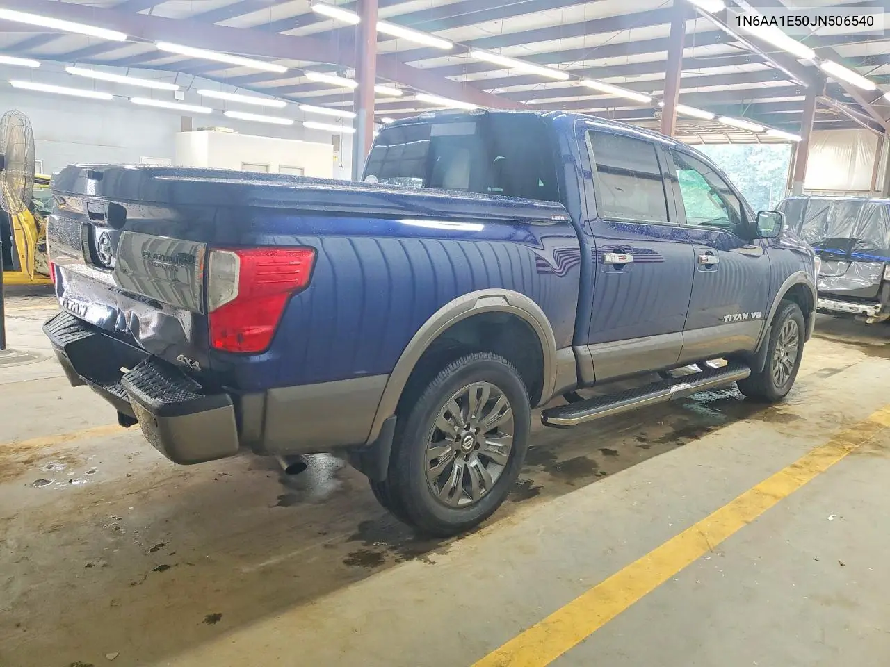 2018 Nissan Titan Platinum Reserve VIN: 1N6AA1E50JN506540 Lot: 60812596