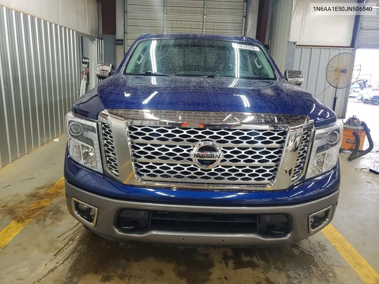 2018 Nissan Titan Platinum Reserve VIN: 1N6AA1E50JN506540 Lot: 60812596