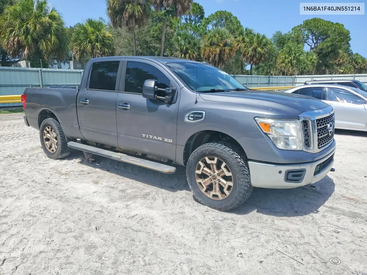 2018 Nissan Titan Xd Sv VIN: 1N6BA1F40JN551214 Lot: 60920706