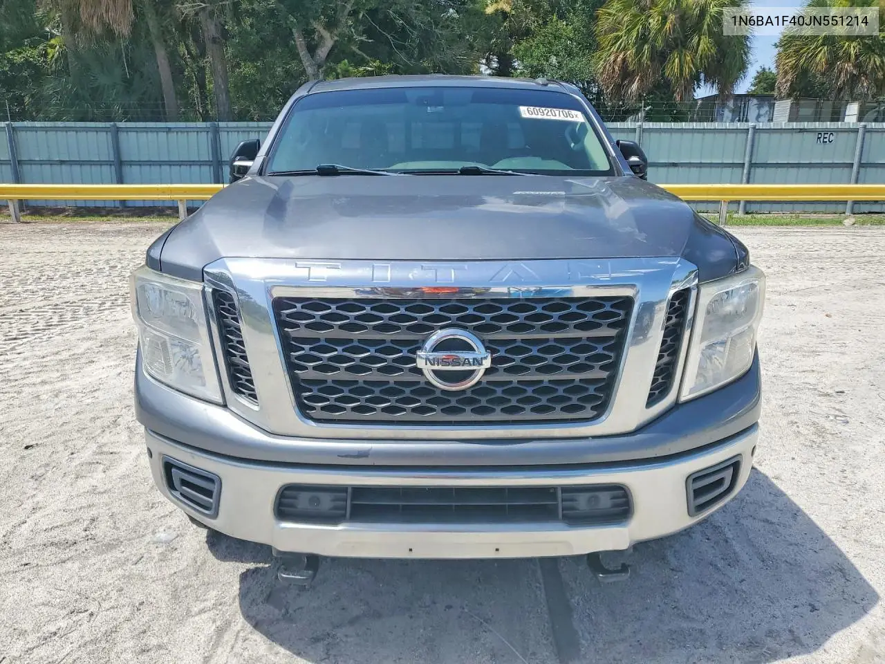 2018 Nissan Titan Xd Sv VIN: 1N6BA1F40JN551214 Lot: 60920706