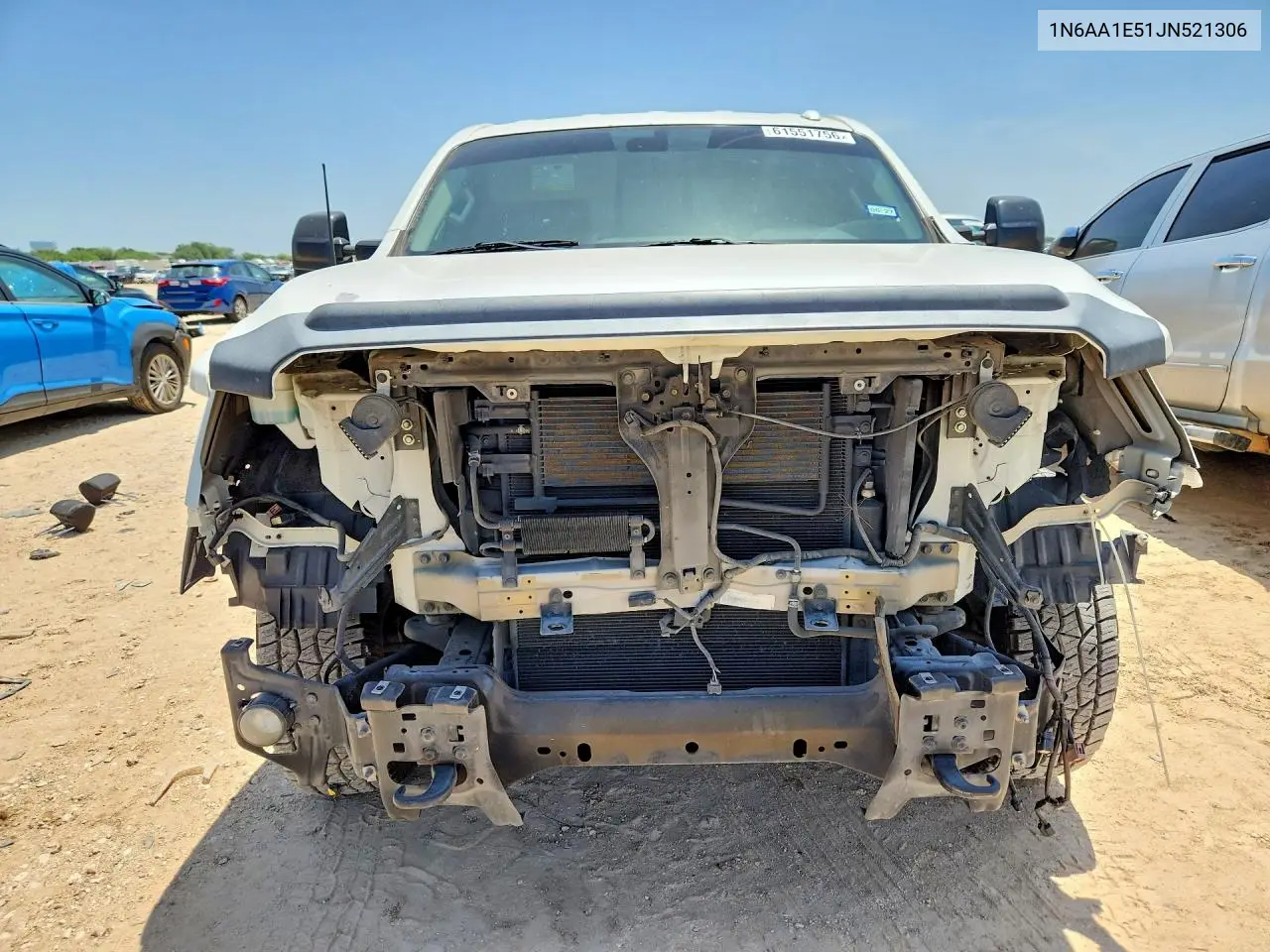 2018 Nissan Titan Pro-4X VIN: 1N6AA1E51JN521306 Lot: 61551756