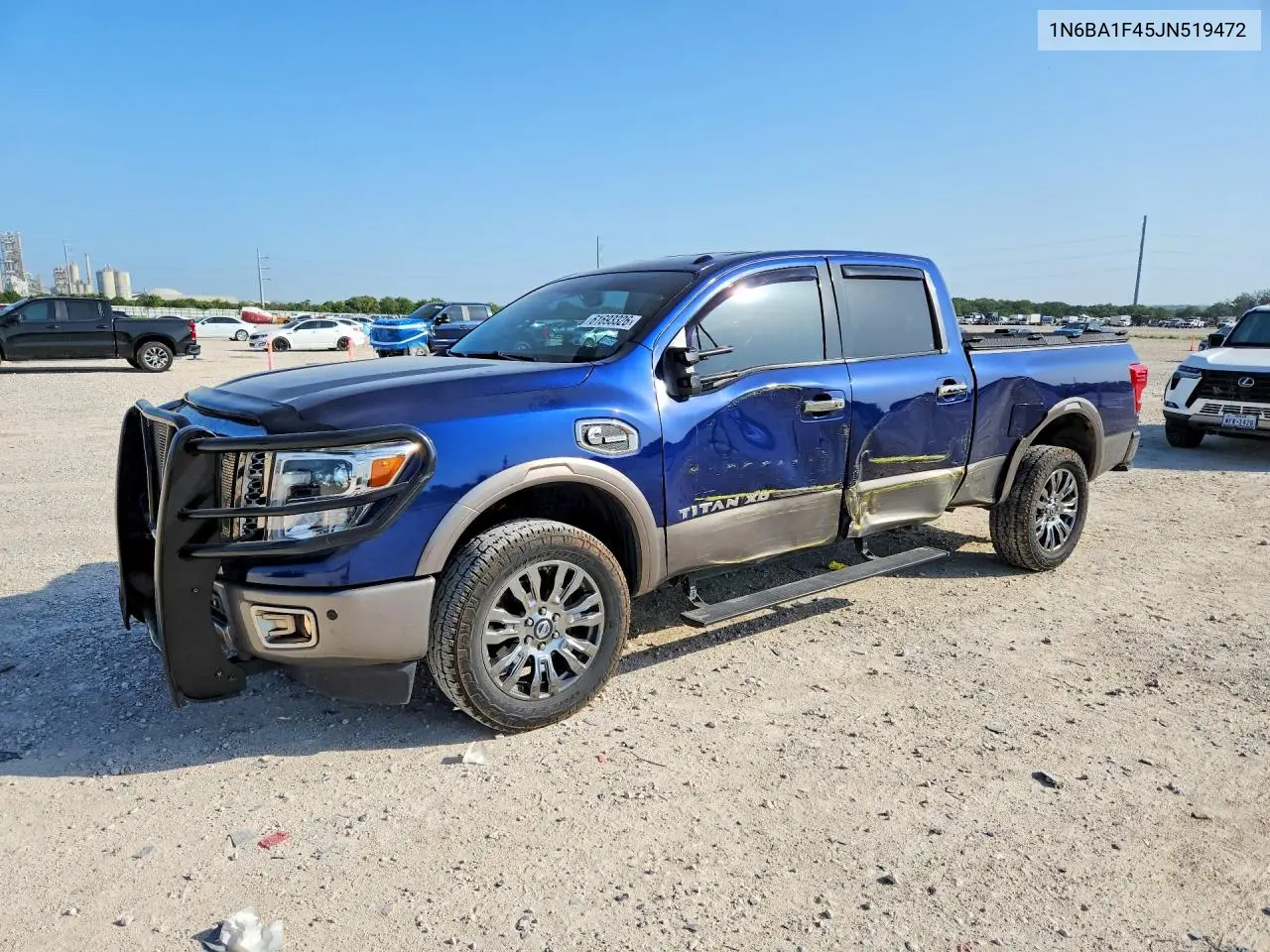 2018 Nissan Titan Xd Platinum Reserve VIN: 1N6BA1F45JN519472 Lot: 61693326