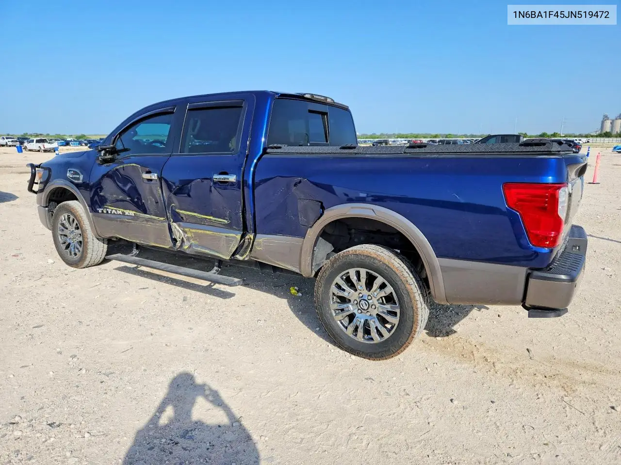 2018 Nissan Titan Xd Platinum Reserve VIN: 1N6BA1F45JN519472 Lot: 61693326