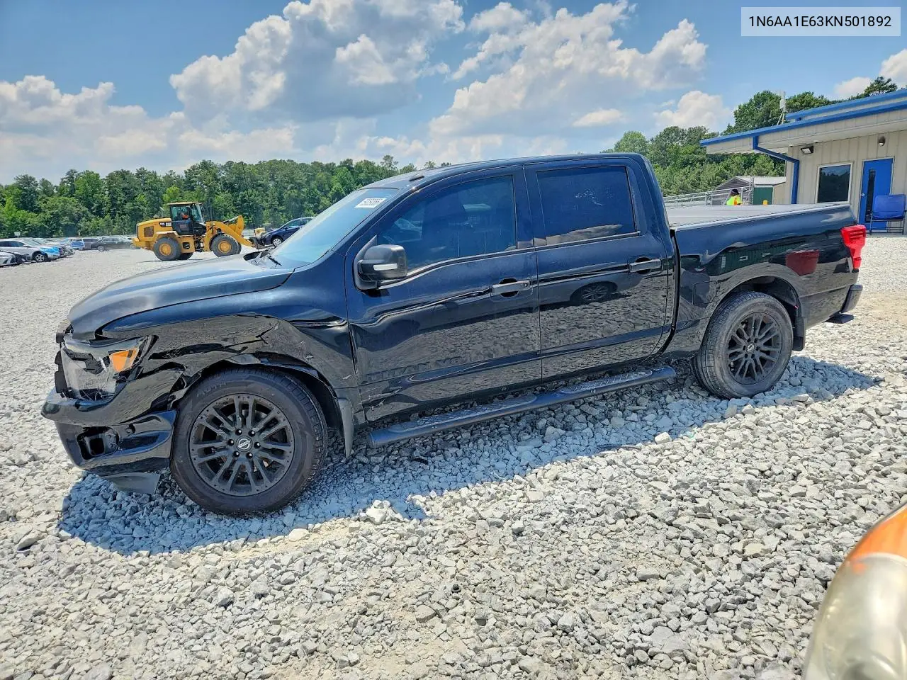 2019 Nissan Titan Sv VIN: 1N6AA1E63KN501892 Lot: 59359366