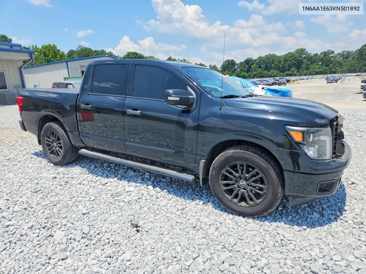 2019 Nissan Titan Sv VIN: 1N6AA1E63KN501892 Lot: 59359366