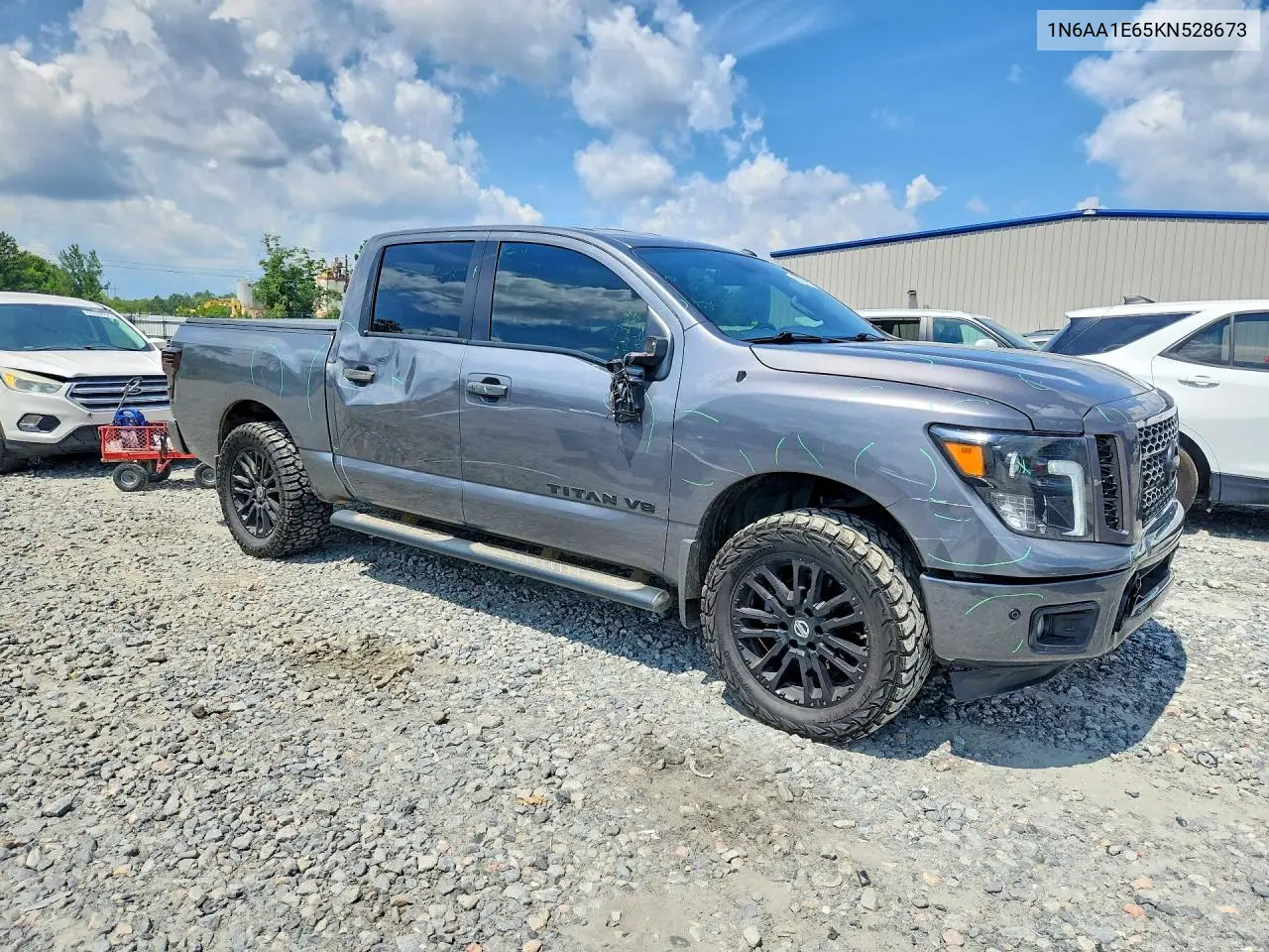 2019 Nissan Titan Sv VIN: 1N6AA1E65KN528673 Lot: 59770516