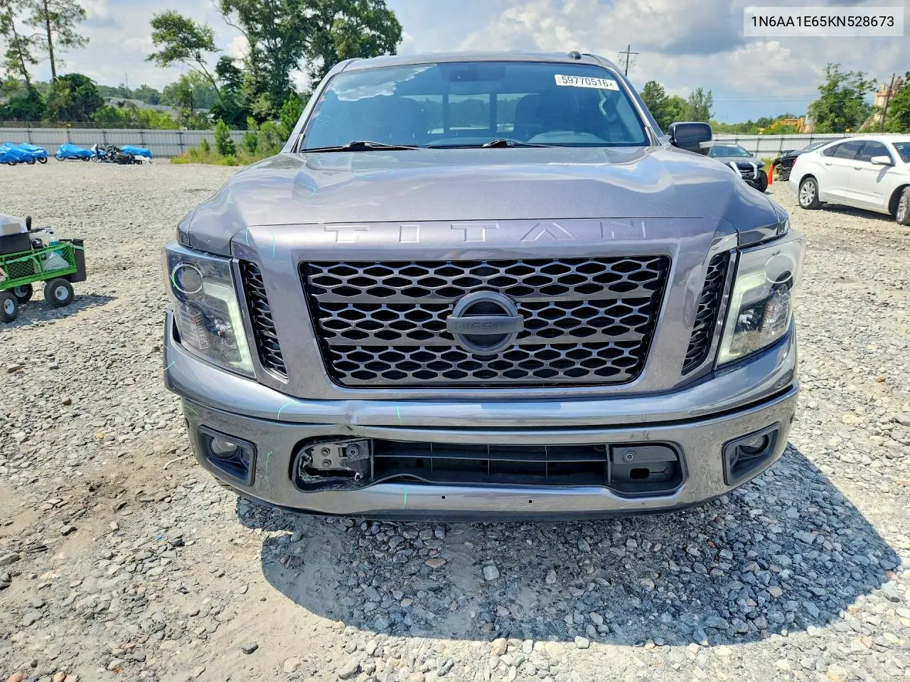 2019 Nissan Titan Sv VIN: 1N6AA1E65KN528673 Lot: 59770516