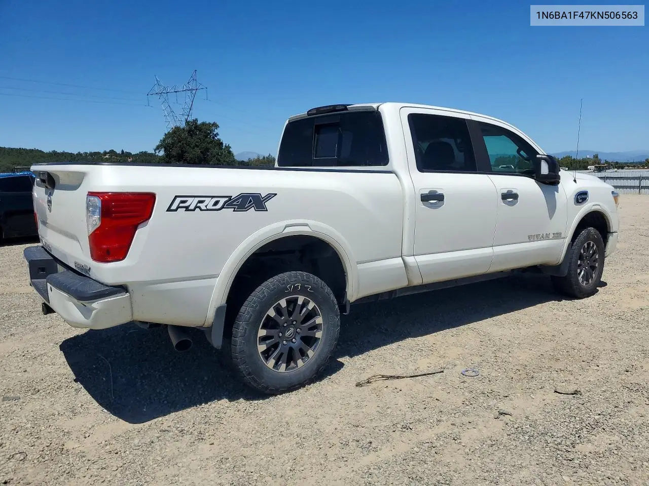 2019 Nissan Titan Xd Pro-4X VIN: 1N6BA1F47KN506563 Lot: 59895576