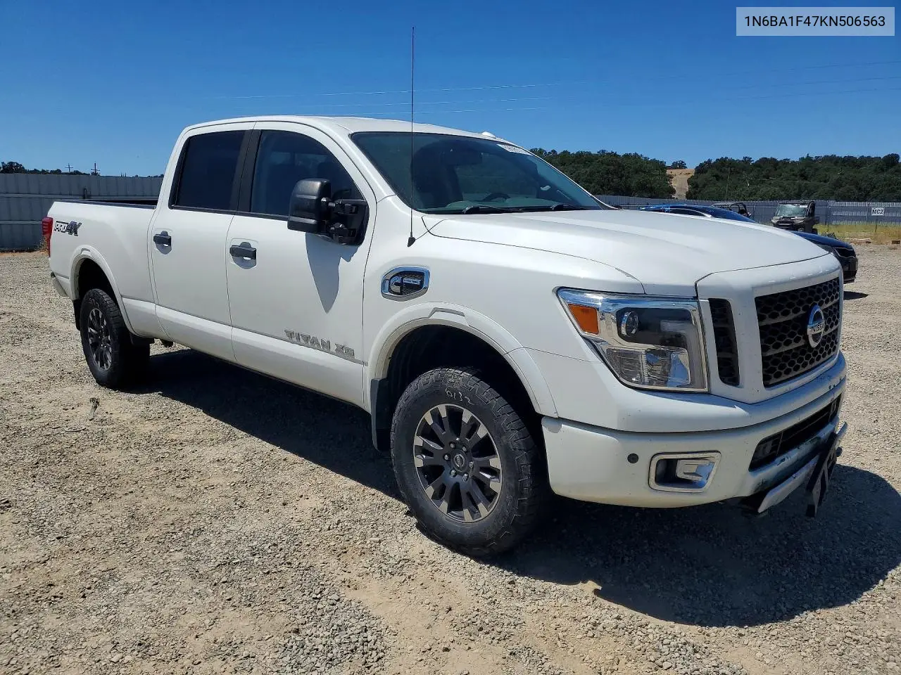 2019 Nissan Titan Xd Pro-4X VIN: 1N6BA1F47KN506563 Lot: 59895576