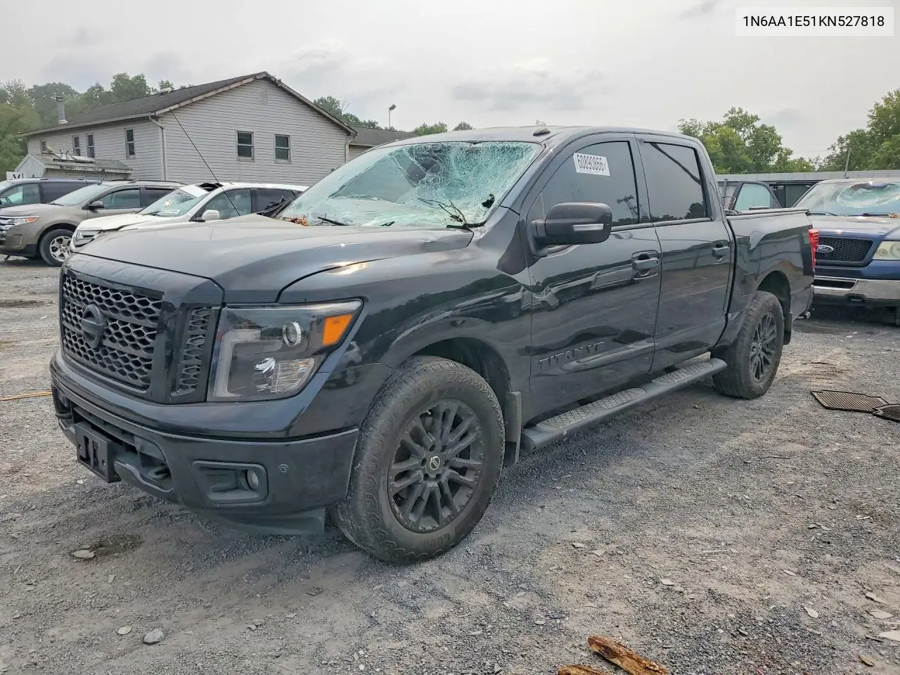 2019 Nissan Titan Sv VIN: 1N6AA1E51KN527818 Lot: 60890866