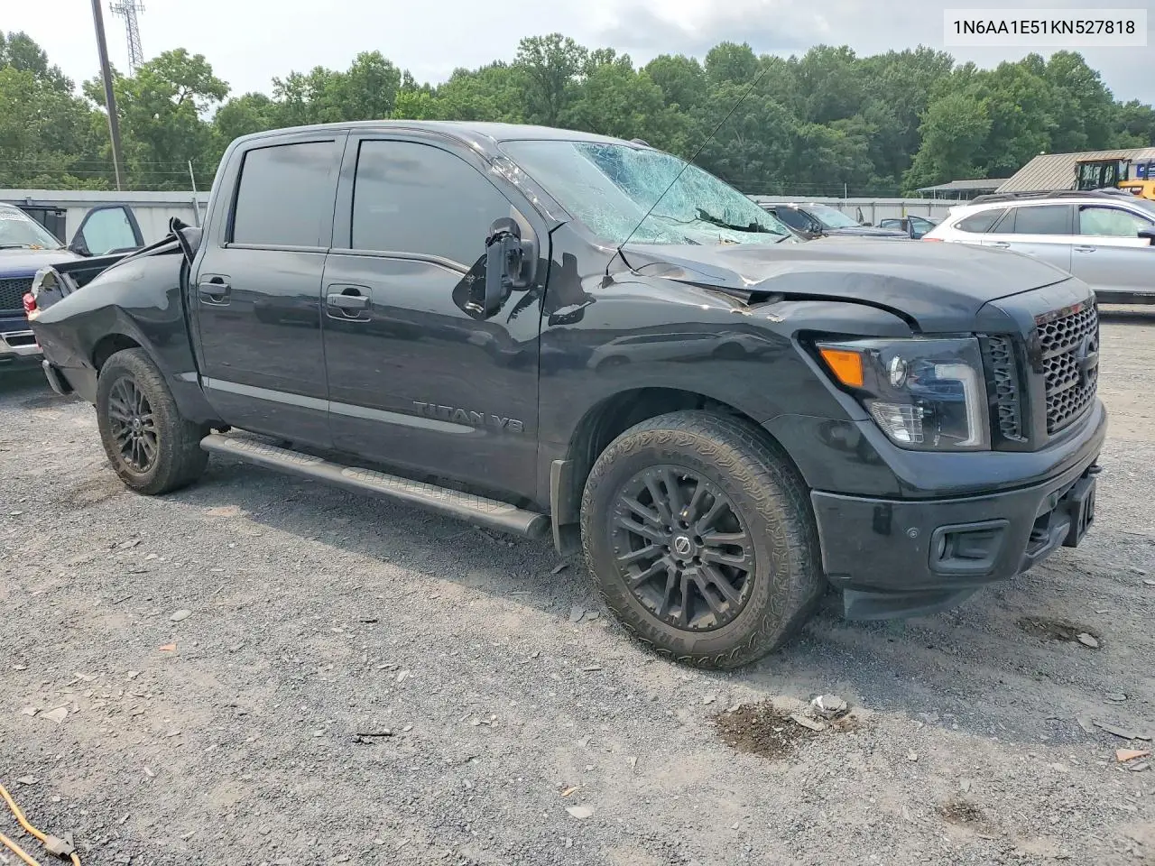 2019 Nissan Titan Sv VIN: 1N6AA1E51KN527818 Lot: 60890866