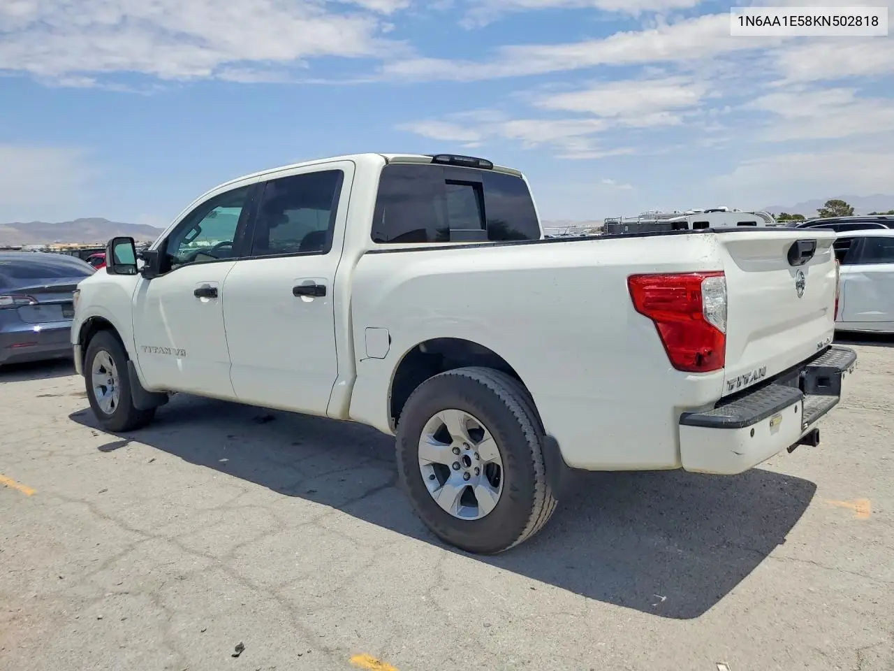 2019 Nissan Titan Sv VIN: 1N6AA1E58KN502818 Lot: 61014886