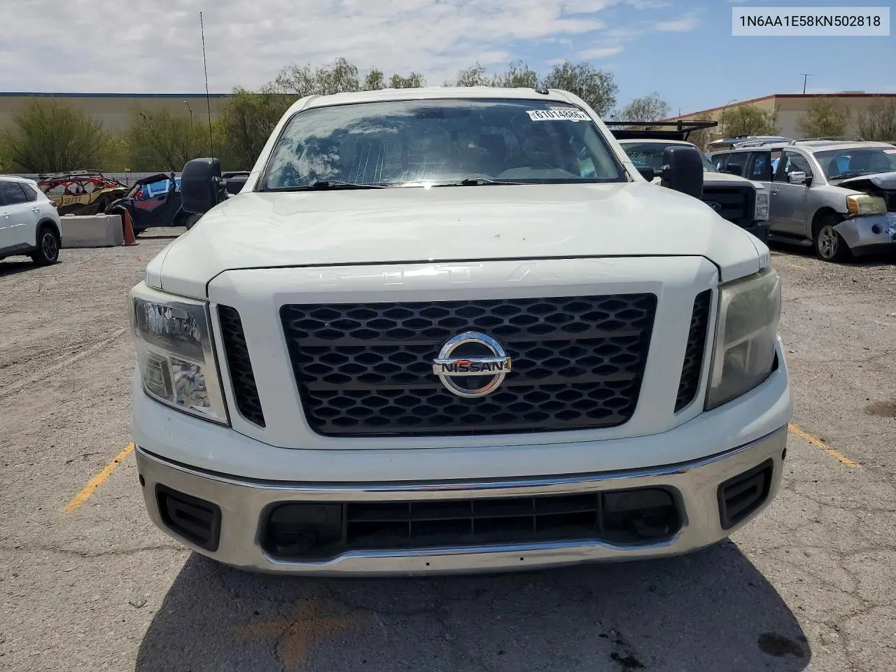 2019 Nissan Titan Sv VIN: 1N6AA1E58KN502818 Lot: 61014886