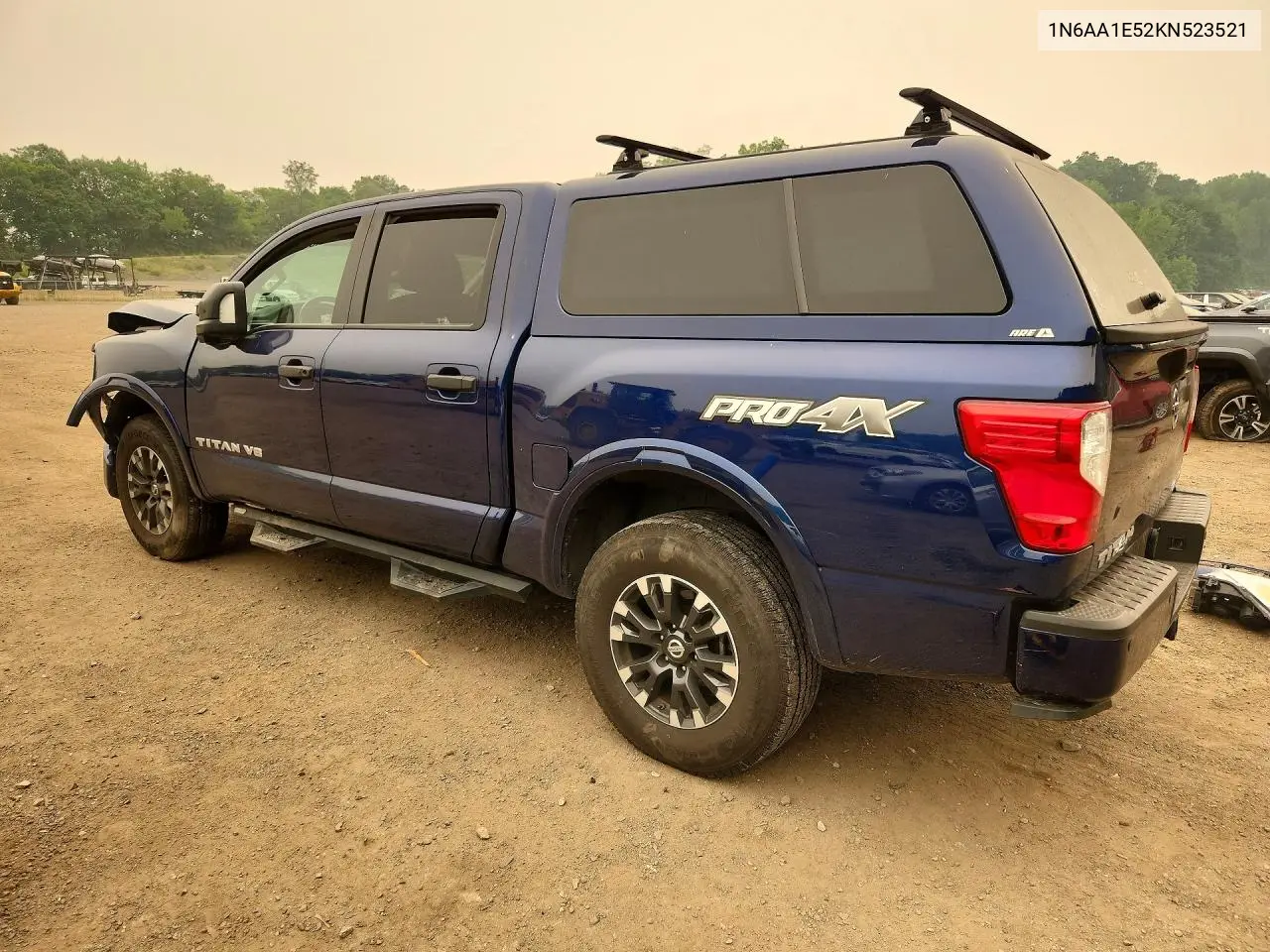 2019 Nissan Titan Pro-4X VIN: 1N6AA1E52KN523521 Lot: 61139916