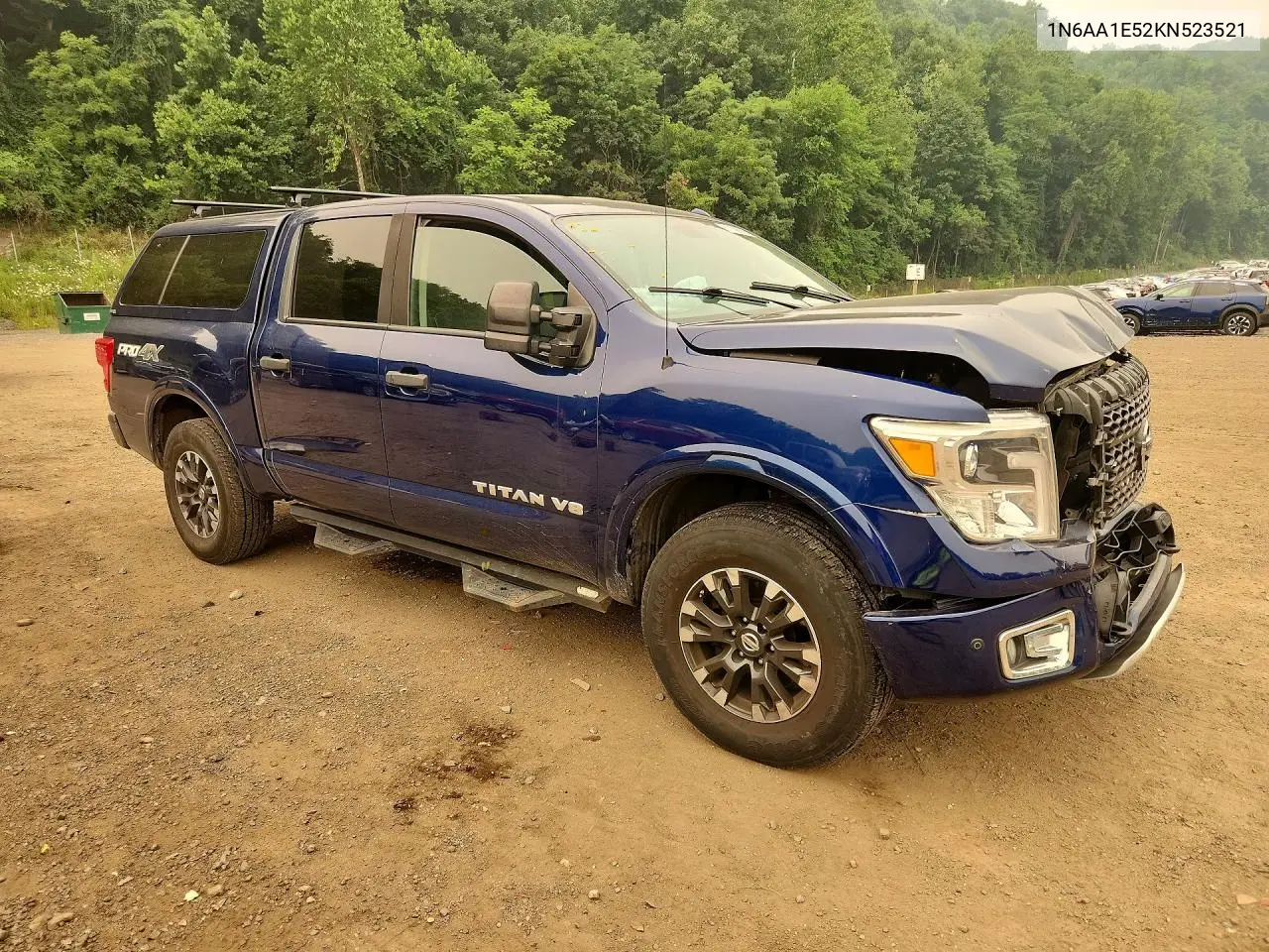 2019 Nissan Titan Pro-4X VIN: 1N6AA1E52KN523521 Lot: 61139916