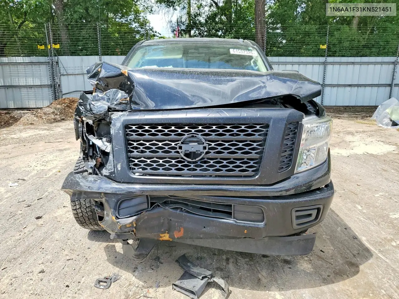 2019 Nissan Titan Xd S VIN: 1N6AA1F31KN521451 Lot: 61537326