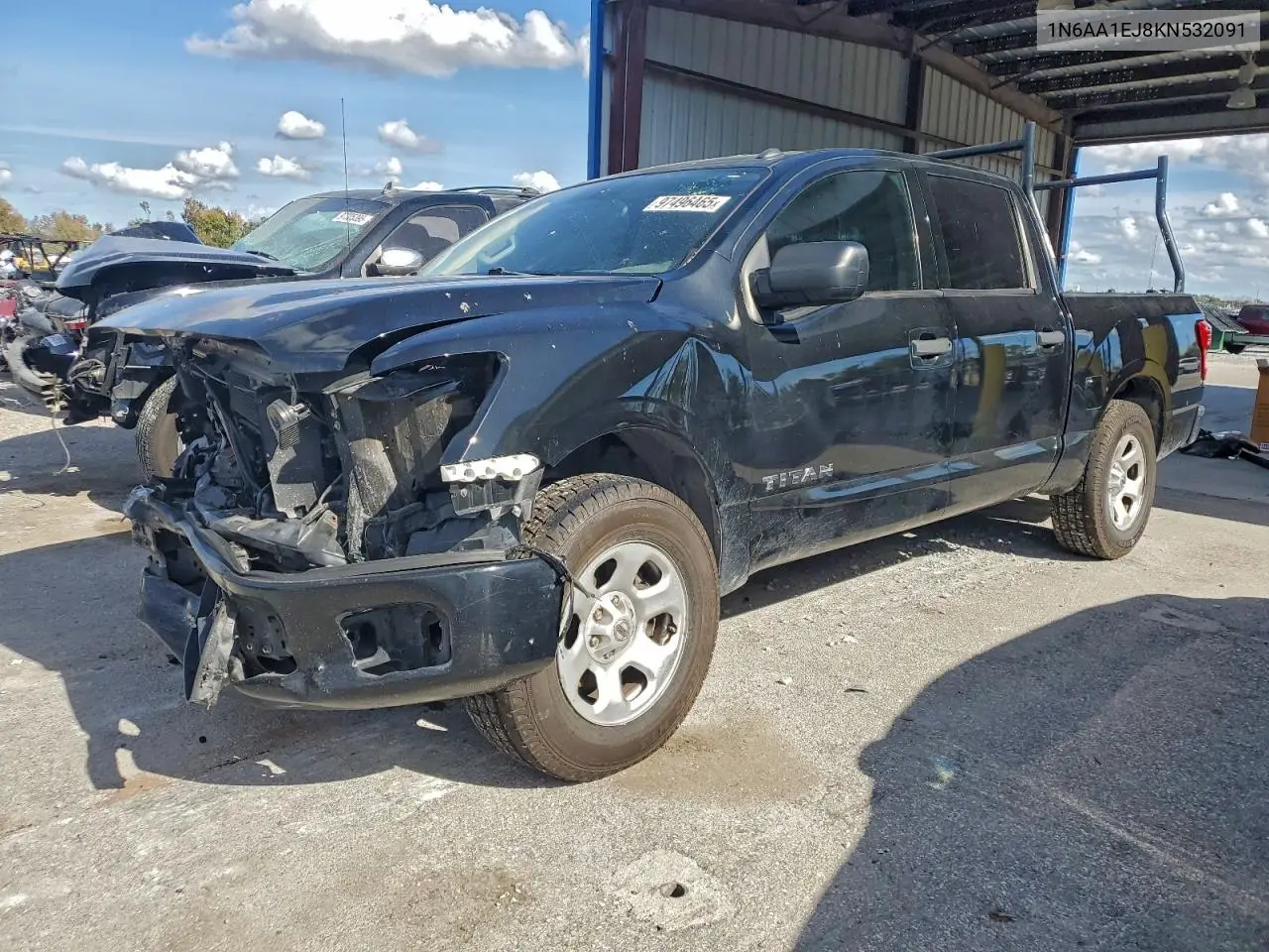 1N6AA1EJ8KN532091 2019 Nissan Titan S