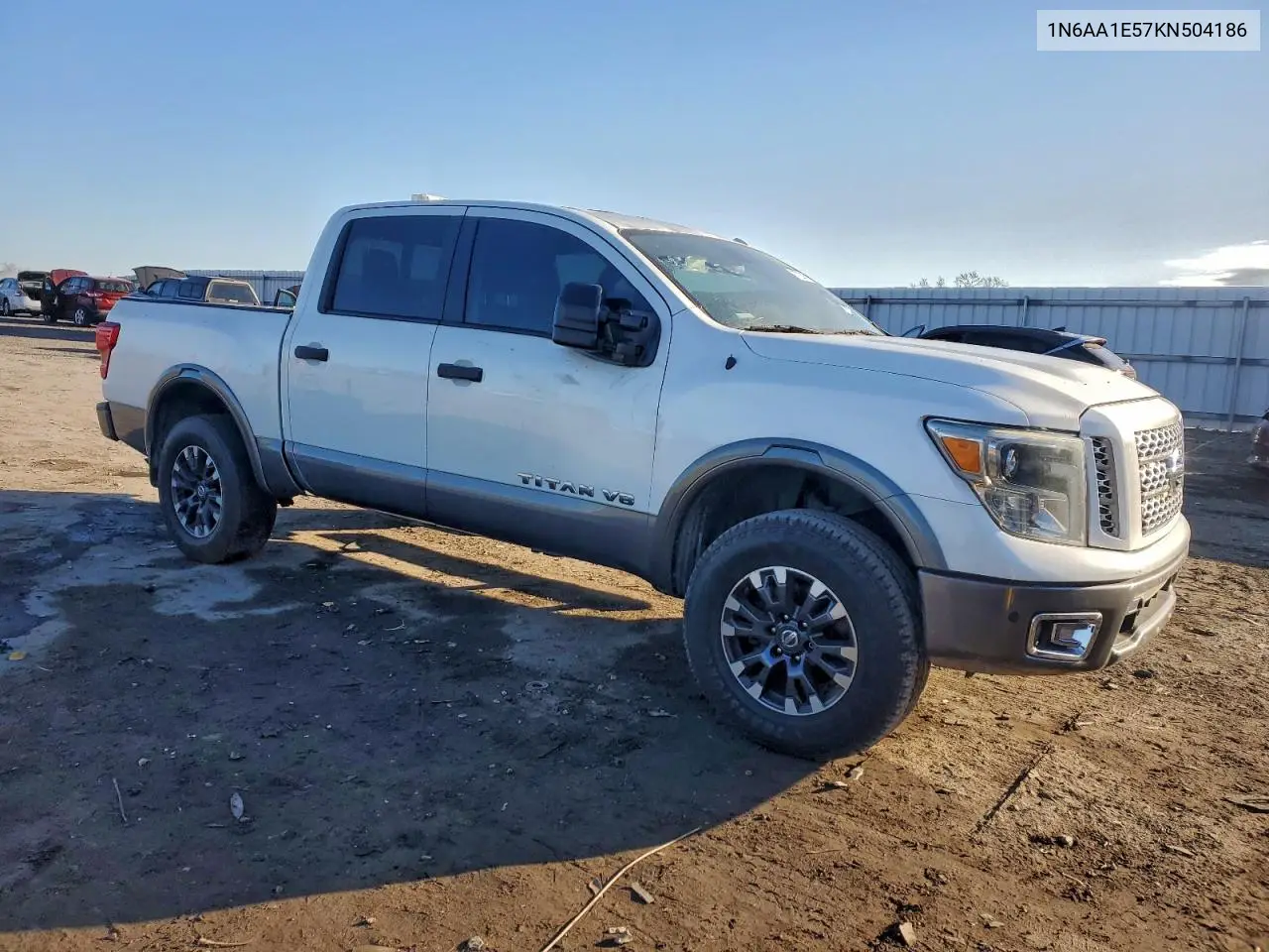 1N6AA1E57KN504186 2019 Nissan Titan Pro-4X