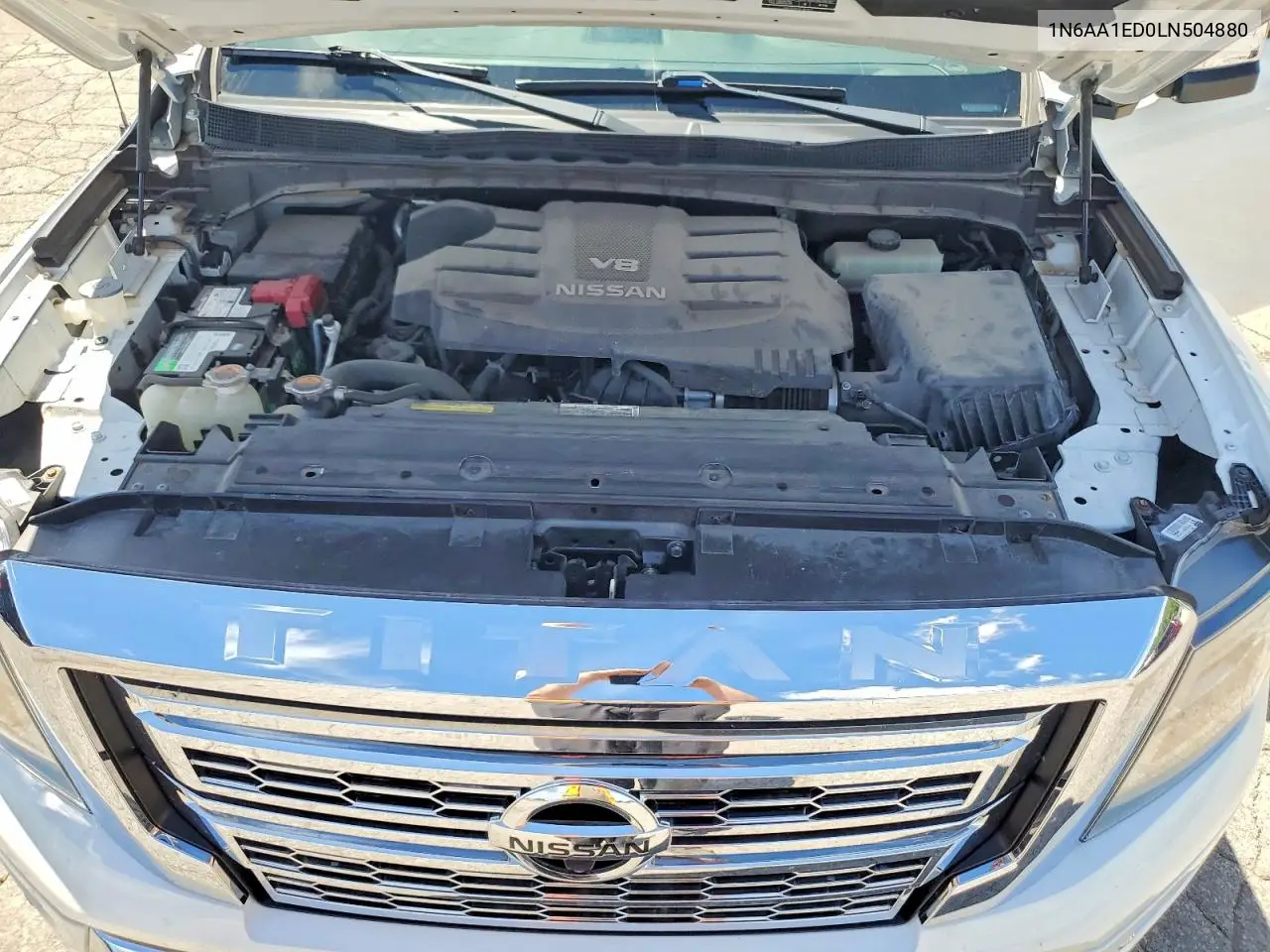 2020 Nissan Titan Sl VIN: 1N6AA1ED0LN504880 Lot: 56796426