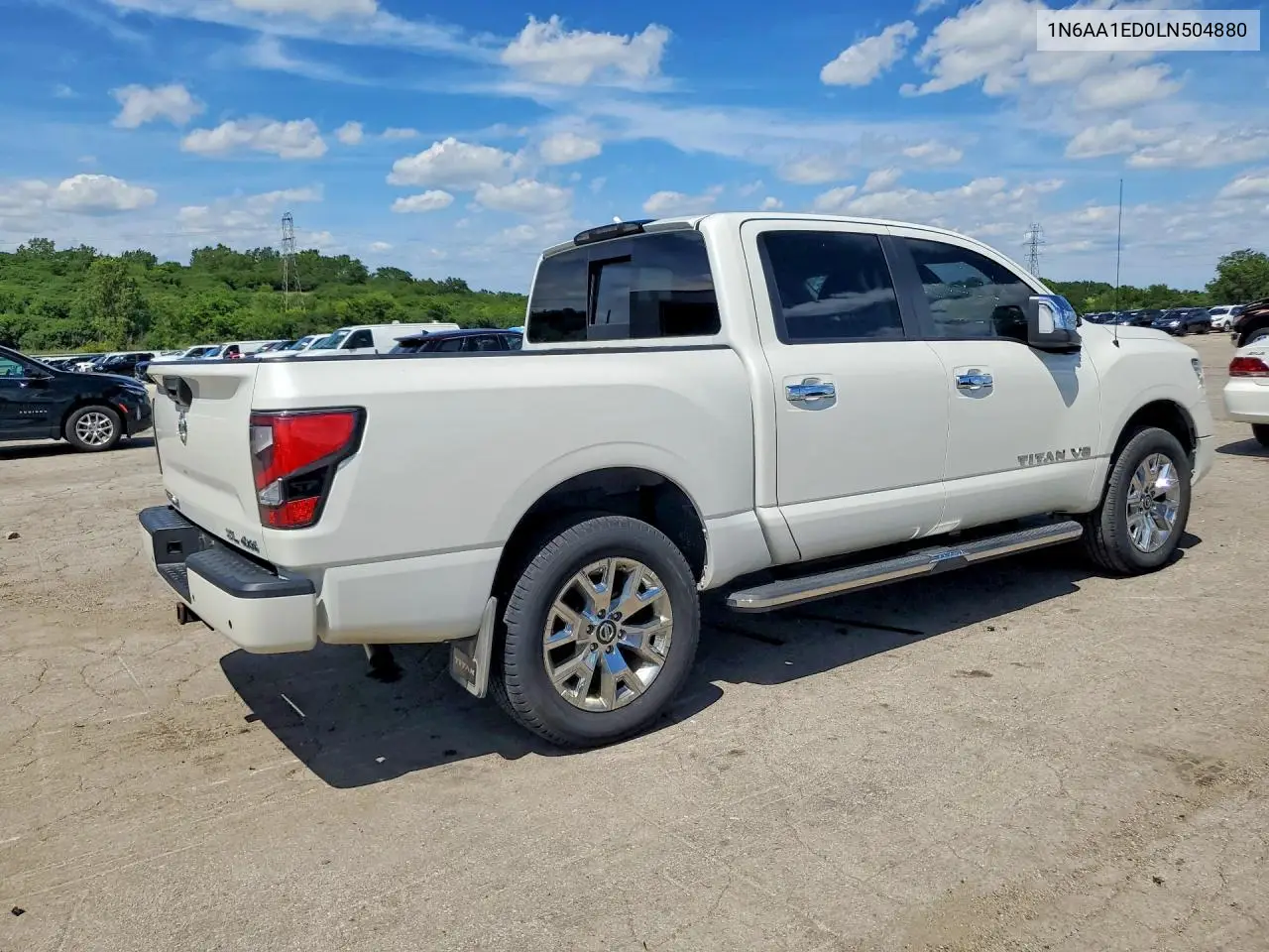 2020 Nissan Titan Sl VIN: 1N6AA1ED0LN504880 Lot: 56796426
