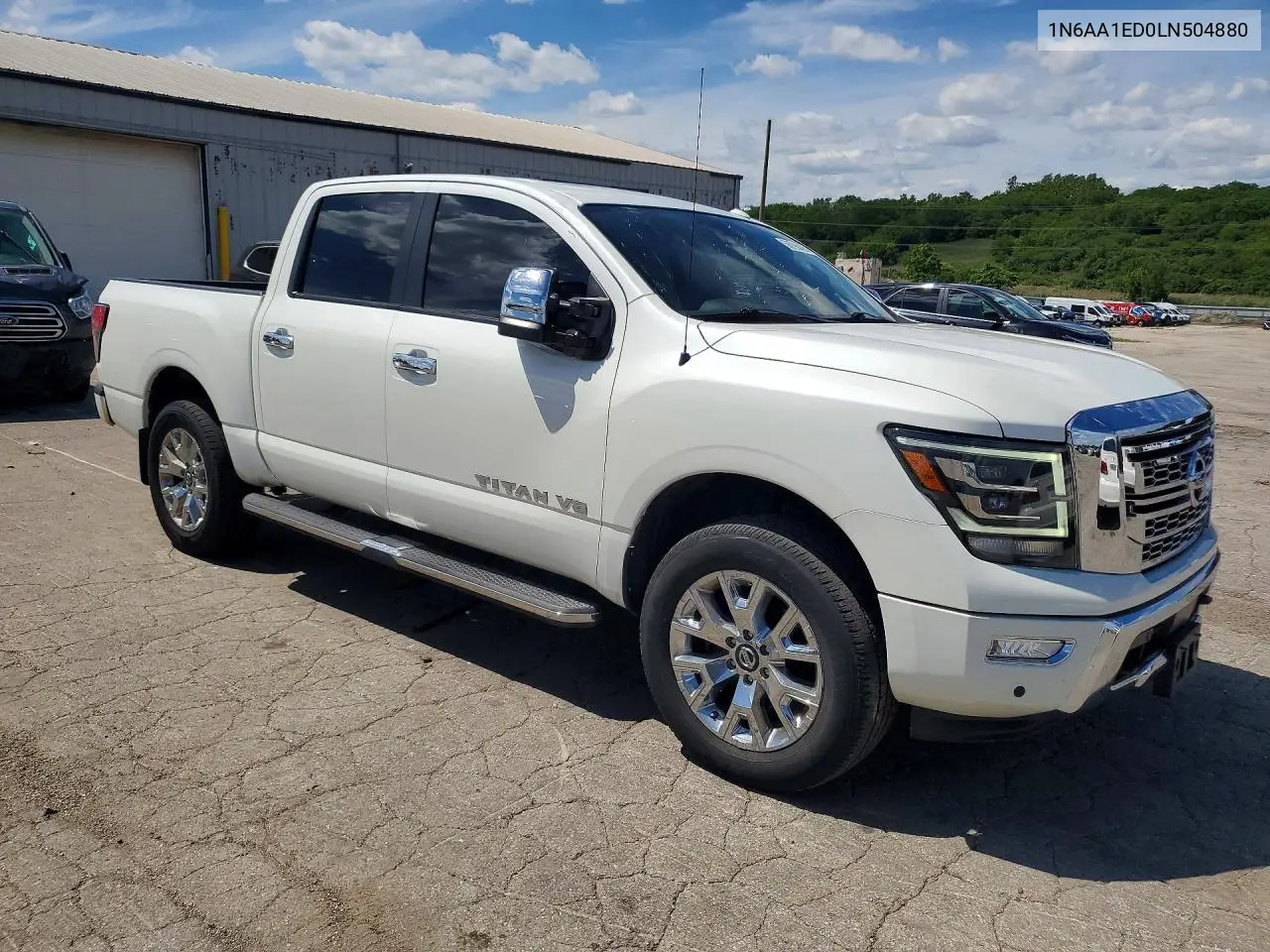 2020 Nissan Titan Sl VIN: 1N6AA1ED0LN504880 Lot: 56796426