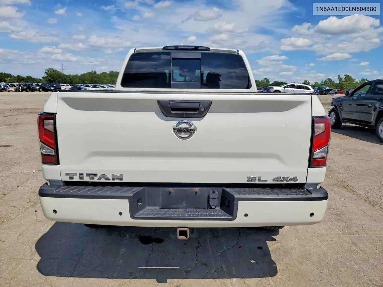 2020 Nissan Titan Sl VIN: 1N6AA1ED0LN504880 Lot: 56796426