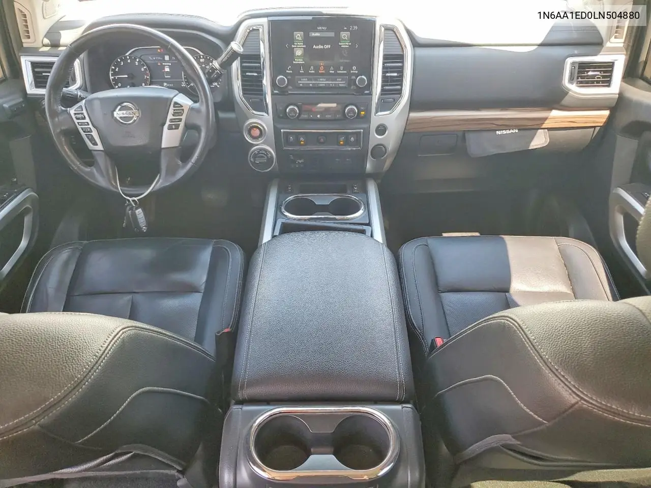 2020 Nissan Titan Sl VIN: 1N6AA1ED0LN504880 Lot: 56796426