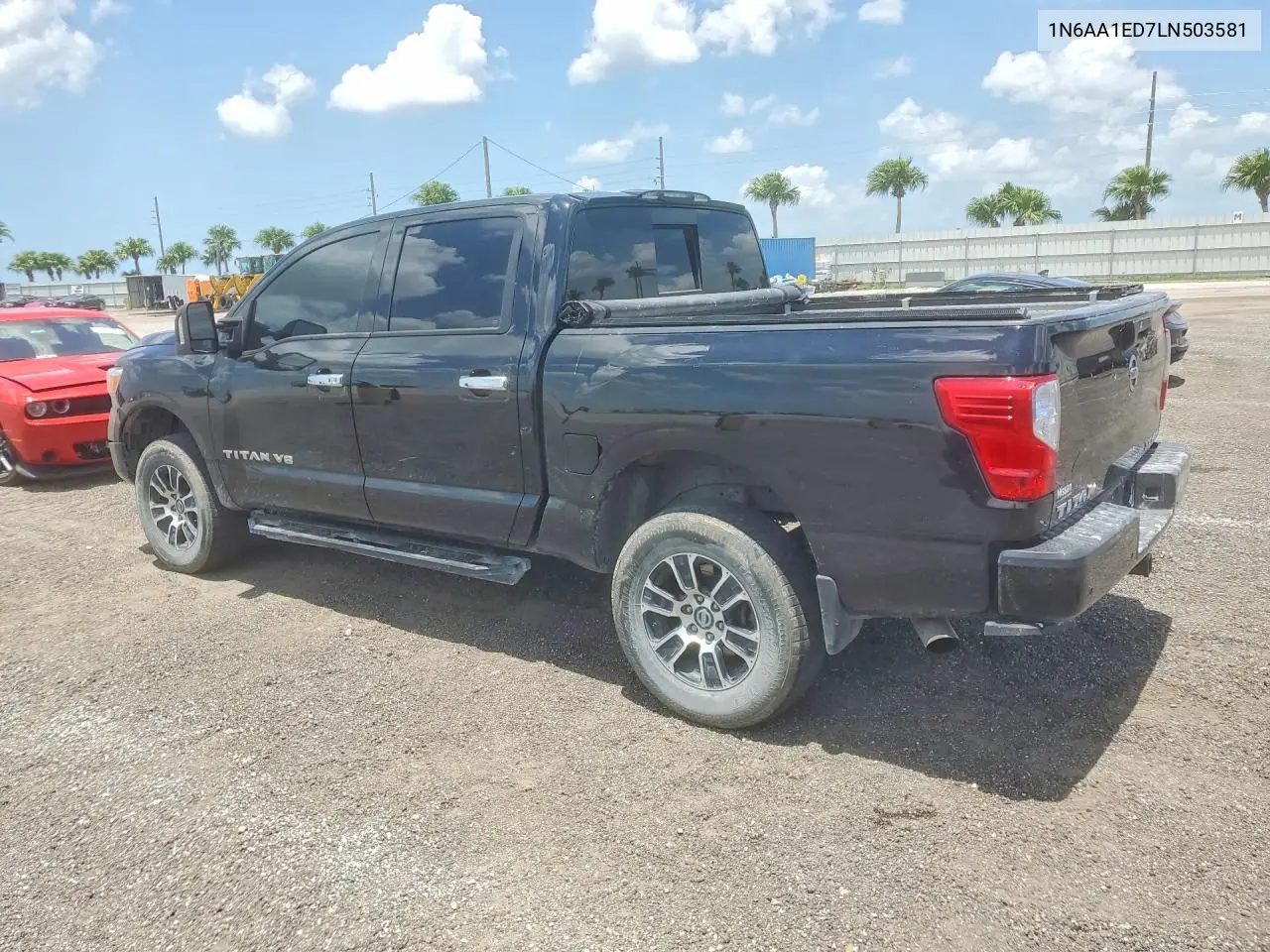 2020 Nissan Titan Sv VIN: 1N6AA1ED7LN503581 Lot: 57714196