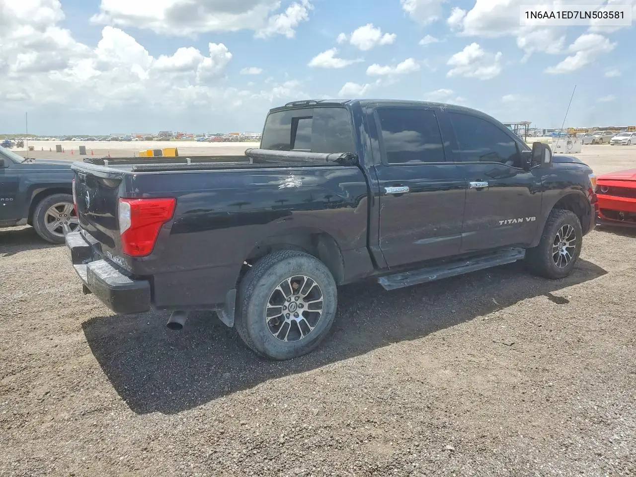 2020 Nissan Titan Sv VIN: 1N6AA1ED7LN503581 Lot: 57714196