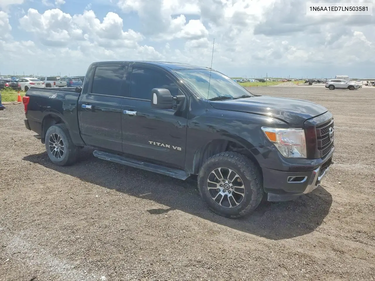 2020 Nissan Titan Sv VIN: 1N6AA1ED7LN503581 Lot: 57714196