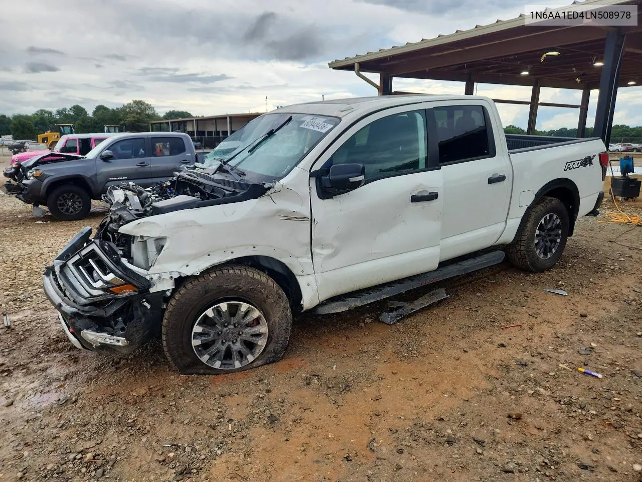 2020 Nissan Titan Pro-4X VIN: 1N6AA1ED4LN508978 Lot: 60948436