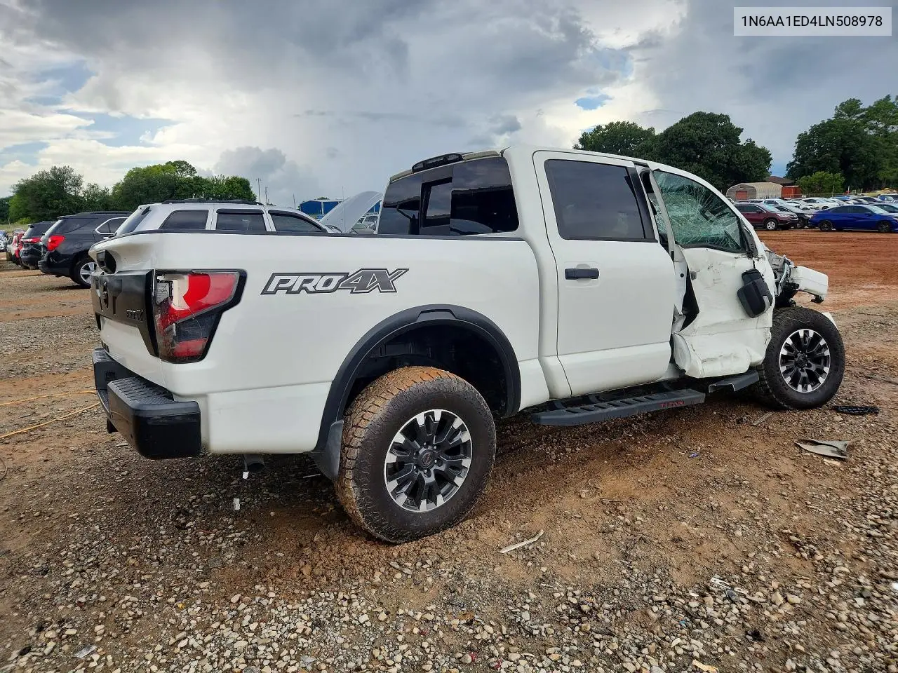 2020 Nissan Titan Pro-4X VIN: 1N6AA1ED4LN508978 Lot: 60948436