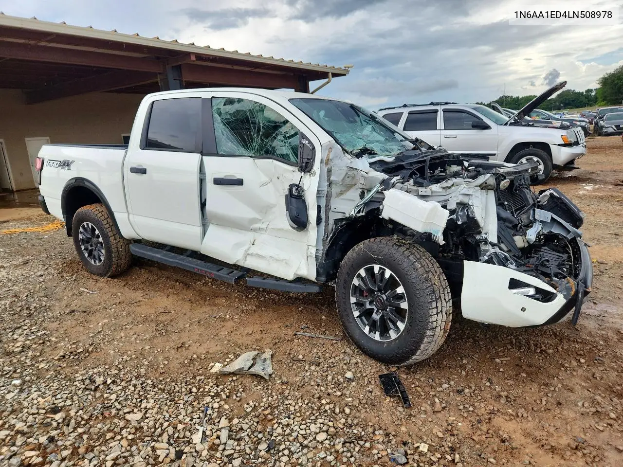 2020 Nissan Titan Pro-4X VIN: 1N6AA1ED4LN508978 Lot: 60948436